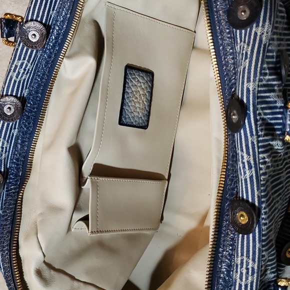 LV BAG SIZE LARGE COLOR BLUE 💙 100% AUTHENTIC USED ITEM - Picture 10 of 11